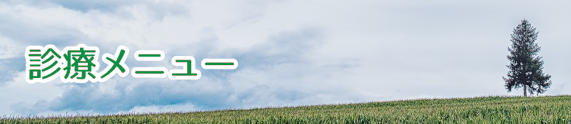 診療メニュー